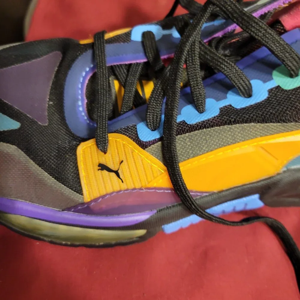 Puma LQDCELL Optic Sheer 'Black Rose Turquoise'  Size  7.5 - Picture 3 of 16